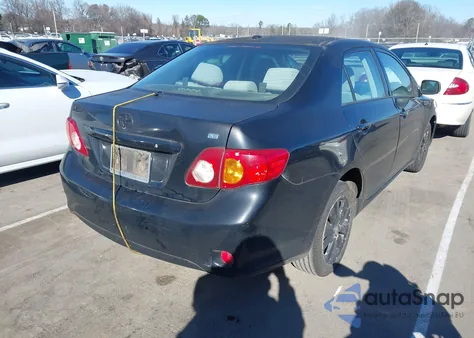 2009 Toyota Corolla Le z USA, uszkodzony, nr VIN 1NXBU40E79Z081788